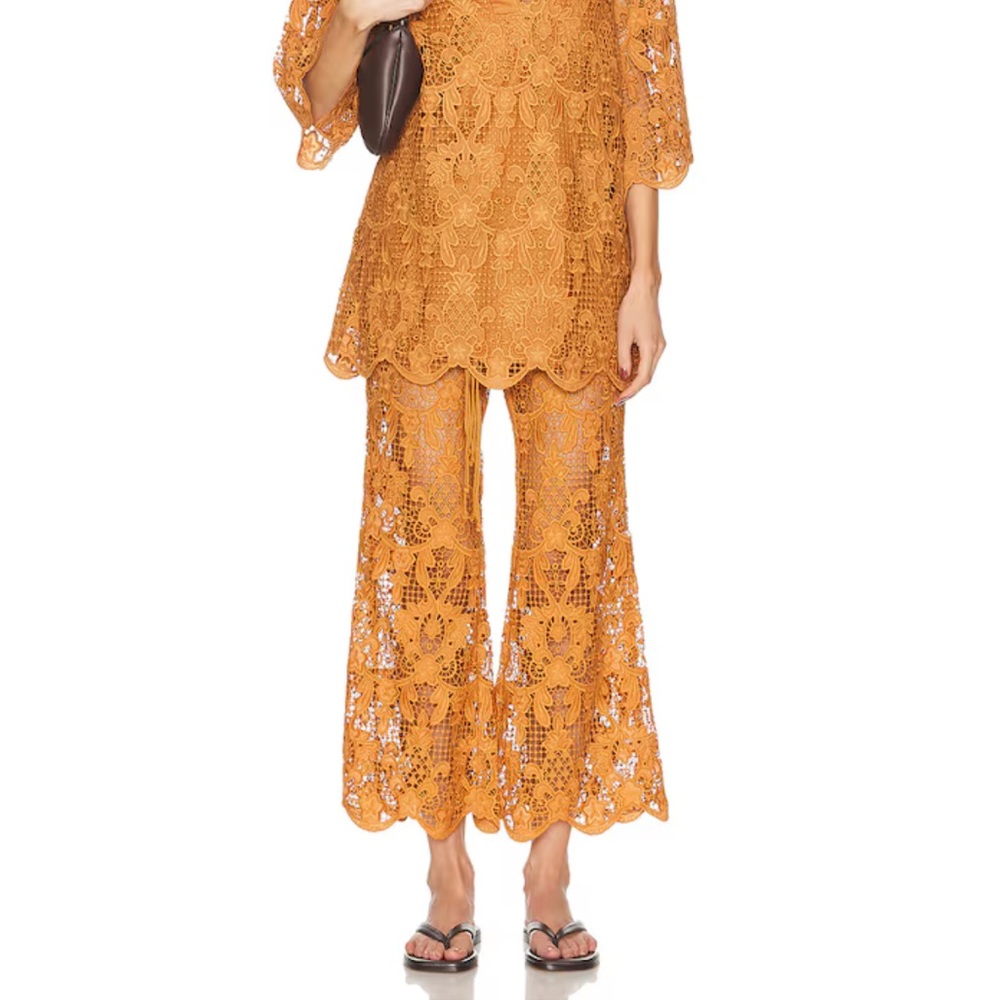 Zimmermann Coco Lace Flare Pant